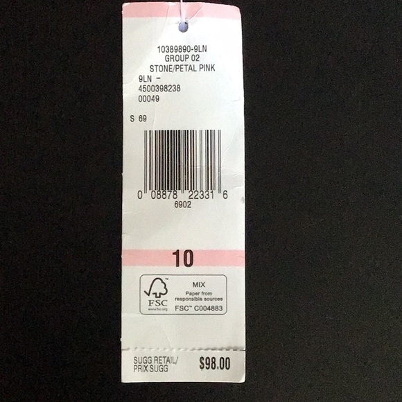 Jones New York summer dress, size 10, stunning pink/creamy gray. - Picture 5 of 8